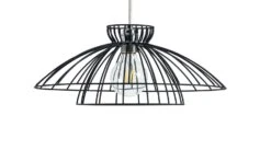Habitat Kiso 2 Tier Wire Pendant Shade - Black 8 Habitat Kiso 2 Tier Wire Pendant Shade - Black -Trend Furniture 9406430 R Z001C