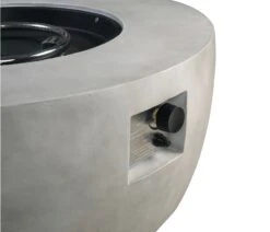 Teamson Home HF36501AA UK Gas Fire Pit With Cover -Trend Furniture 9410244 R Z005A