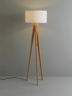 Habitat Tripod Wooden Floor Lamp Base Only - Ash 10 Habitat Tripod Wooden Floor Lamp Base Only - Ash -Trend Furniture 9412888 R Z003C