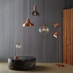 Habitat Aerial Spun Aluminium Ceiling Light - Copper -Trend Furniture 9419056 R Z002C