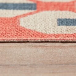 Habitat Octo Flatweave Cotton Rug - Pink - 120x180cm -Trend Furniture 9431089 R Z002C