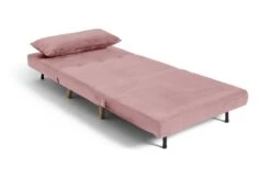 Habitat Roma Single Velvet Chairbed - Pink -Trend Furniture 9431168 R Z002A