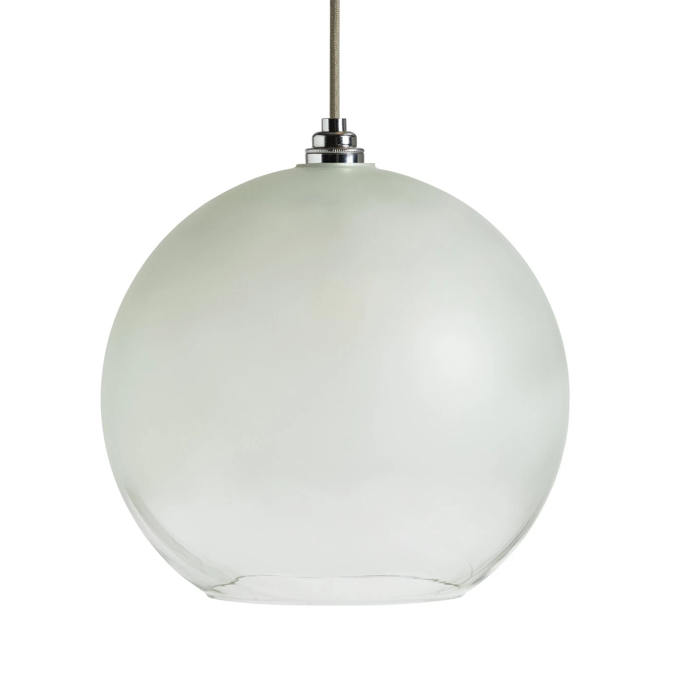 Habitat Kabaka 30cm Frosted Glass Shade - Clear 8 Habitat Kabaka 30cm Frosted Glass Shade - Clear - Image 6