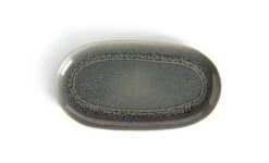 Habitat Evora Stoneware Serving Platter - Green 12 Habitat Evora Stoneware Serving Platter - Green -Trend Furniture 9437605 R Z004A