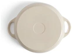 Habitat 4 Litre Cast Iron Shallow Casserole Dish - Cream 11 Habitat 4 Litre Cast Iron Shallow Casserole Dish - Cream -Trend Furniture 9448137 R Z004A