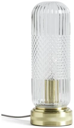 Habitat Perses Cut Glass Pill Touch Table Lamp -Trend Furniture 9448687 R Z001C