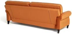 Habitat Joel 3 Seater Fabric Clic Clac Sofa Bed - Orange -Trend Furniture 9451801 R Z006A