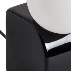 Habitat Vico Opal Table Lamp - Black -Trend Furniture 9451942 R Z003A