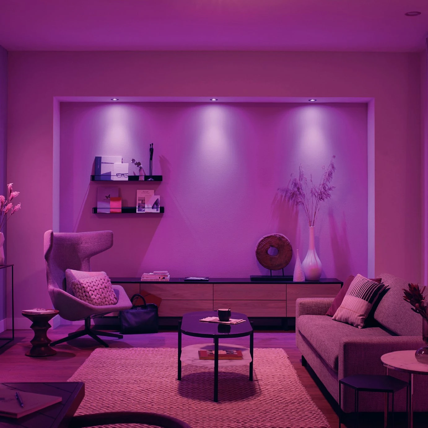 Philips Centura Hue Recessed Spotlight - Silver 3 Philips Centura Hue Recessed Spotlight - Silver