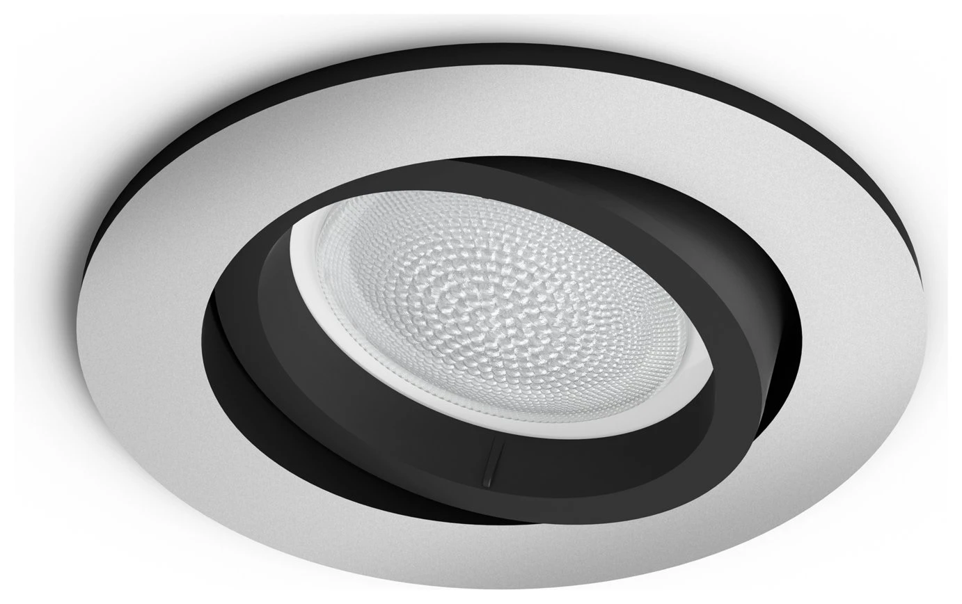 Philips Centura Hue Recessed Spotlight - Silver 4 Philips Centura Hue Recessed Spotlight - Silver - Image 2