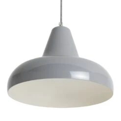 Habitat Aerial Spun Aluminium Pendant Light - Grey 9 Habitat Aerial Spun Aluminium Pendant Light - Grey -Trend Furniture 9455209 R Z002A