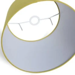 Habitat 40cm Textured Taper Shade - Ochre -Trend Furniture 9466597 R Z003A