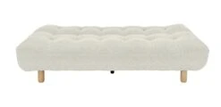 Habitat Kota 3 Seater Boucle Clic Clac Sofa Bed - Cream -Trend Furniture 9480377 R Z005A