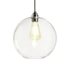 Habitat Toba Clear Pendant Glass Shade -Trend Furniture 9482791 R Z006A