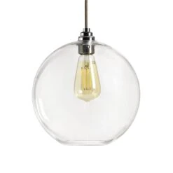 Habitat Toba Clear Pendant Glass Shade -Trend Furniture 9482791 R Z007A