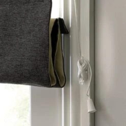 Habitat Blackout Plain Roman Blind - Slate Grey - 3ft -Trend Furniture 9485705 R Z004C