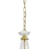 Habitat Capella Empire Chandelier - Brushed Brass