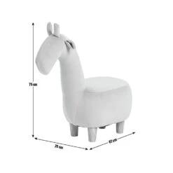 Habitat George Kids Giraffe Animal Stool - Yellow 10 Habitat George Kids Giraffe Animal Stool - Yellow -Trend Furniture 9489512 R E001