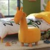 Habitat George Kids Giraffe Animal Stool - Yellow -Trend Furniture 9489512 R Z001C