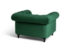 Habitat Chesterfield Velvet Armchair - Green -Trend Furniture 9491641 R Z003A