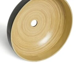 Habitat Abaya Spun Bamboo Pendant Shade - Black 10 Habitat Abaya Spun Bamboo Pendant Shade - Black -Trend Furniture 9501108 R Z003A