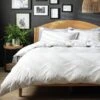 Habitat Stripe White & Grey Bedding Set - Single -Trend Furniture 9507937 R Z001A
