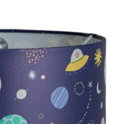 Habitat Kids Space Glow In The Dark 25cm Drum Shade - Blue 9 Habitat Kids Space Glow In The Dark 25cm Drum Shade - Blue -Trend Furniture 9508431 R Z002A