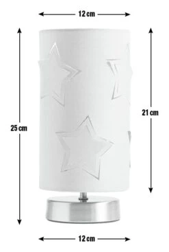 Habitat Kids Star Cut Out Table Lamp - Grey -Trend Furniture 9511129 R E001