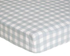 Habitat Kids Pure Cotton 2 Pack Gingham Fitted Sheet - Cot -Trend Furniture 9511167 R Z002A