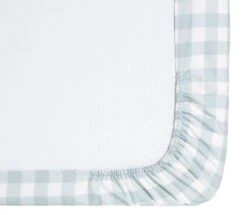 Habitat Kids Pure Cotton 2 Pack Gingham Fitted Sheet - Cot -Trend Furniture 9511167 R Z004A