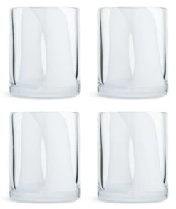 Habitat Art Glass Set Of 4 Tumblers