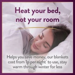 Slumberdown Perfectly Warm Luxury Electric Blanket-Double -Trend Furniture 9519767 R Z007A