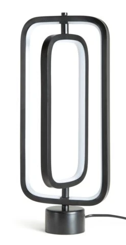 Habitat Sio Metal LED Table Lamp - Black -Trend Furniture 9520024 R Z001C