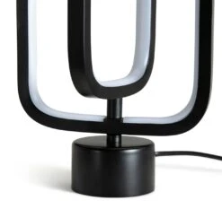 Habitat Sio Metal LED Table Lamp - Black -Trend Furniture 9520024 R Z003A