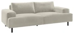 Habitat Julien Velvet 3 Seater Sofa - Natural -Trend Furniture 9520127 R Z008A