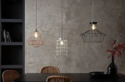 Habitat Cepheus Small Wire Shade - White -Trend Furniture 9521432 R Z004C