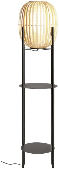 Habitat Aoki Bamboo Shelved Floor Lamp 11 Habitat Aoki Bamboo Shelved Floor Lamp -Trend Furniture 9521700 R Z002A