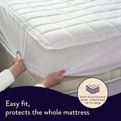 Dreamland Intelliheat Dual Control Mattress Protector - King -Trend Furniture 9523571 R Z005A