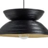 Habitat Hypnos Spun Bamboo 2 Tier Shade - Black 2 Habitat Hypnos Spun Bamboo 2 Tier Shade - Black -Trend Furniture 9523832 R Z001A