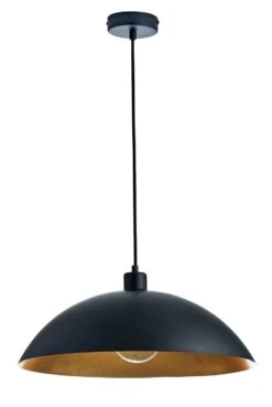 Habitat Yuno Leaf Pendant Shade - Black And Gold -Trend Furniture 9524257 R Z001C