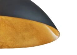 Habitat Yuno Leaf Pendant Shade - Black And Gold -Trend Furniture 9524257 R Z002A