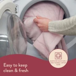 Dreamland Snuggle Up Pink Heated Throw - Large -Trend Furniture 9528332 R Z005A