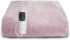 Dreamland Snuggle Up Pink Heated Throw - Large -Trend Furniture 9528332 R Z008A