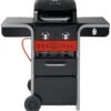 Char-Broil 2 Burner Gas And Charcoal BBQ