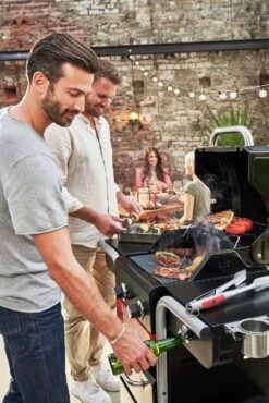 Char-Broil 2 Burner Gas And Charcoal BBQ -Trend Furniture 9528459 R Z005A