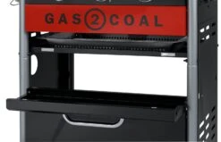 Char-Broil 2 Burner Gas And Charcoal BBQ -Trend Furniture 9528459 R Z009A