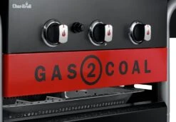 Char-Broil 2 Burner Gas And Charcoal BBQ -Trend Furniture 9528459 R Z016A