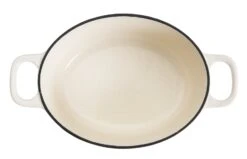 Habitat 2.4 Litre Oval Iron Casserole Dish - Cream 9 Habitat 2.4 Litre Oval Iron Casserole Dish - Cream -Trend Furniture 9529393 R Z002A