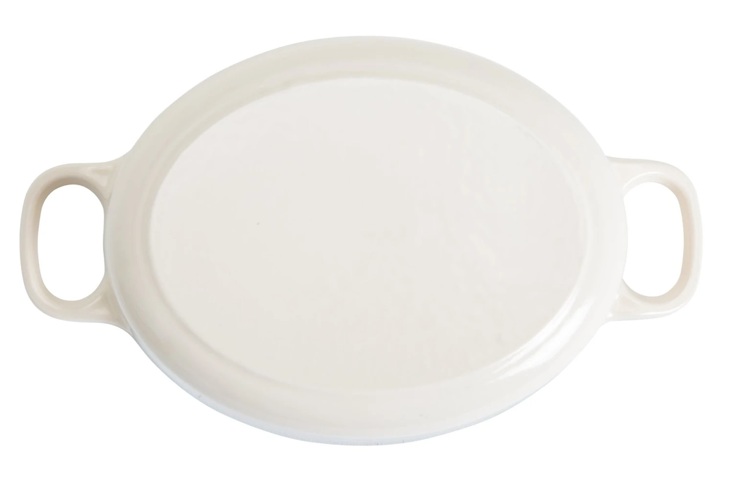 Habitat 2.4 Litre Oval Iron Casserole Dish - Cream 7 Habitat 2.4 Litre Oval Iron Casserole Dish - Cream - Image 5