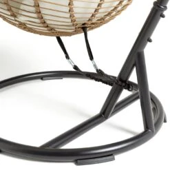 Habitat Dove Rattan Effect Hanging Egg Chair - Natural 17 Habitat Dove Rattan Effect Hanging Egg Chair - Natural -Trend Furniture 9530904 R Z005A